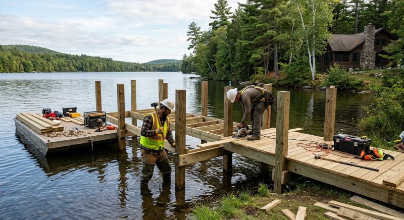 Dock Replacement in Alpharetta, GA